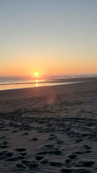 Beach sunset