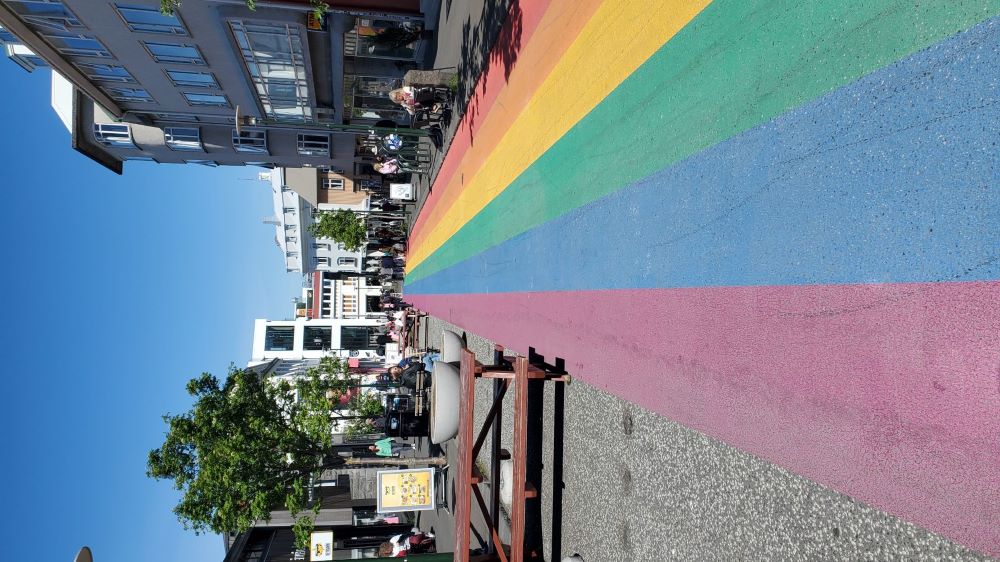 Reykjavik Rainbow road